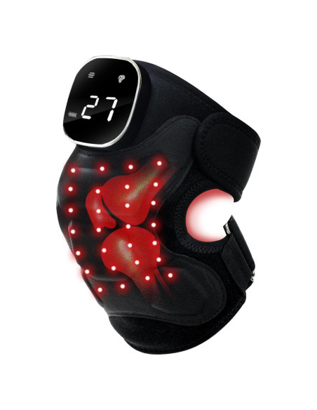 Rodillera Masajeadora BINODIC con Luz Roja 660nm y 850nm