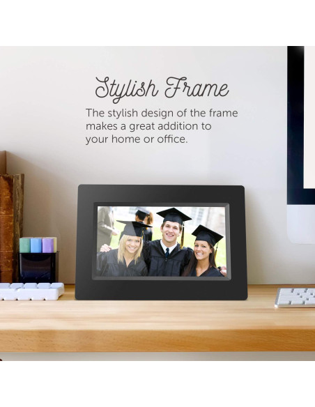 Marco de Fotos Digital Aluratek 7" LCD 1024x600 USB SD