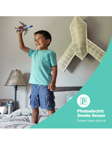 Detector de Humo y Monóxido de Carbono Primer Aviso SC7010B-3, Paquete de 3