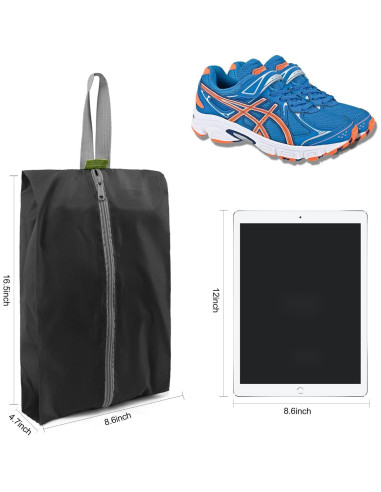 Conjunto de Organizadores de Zapatos BeeGreen 6 Bolsas Negro