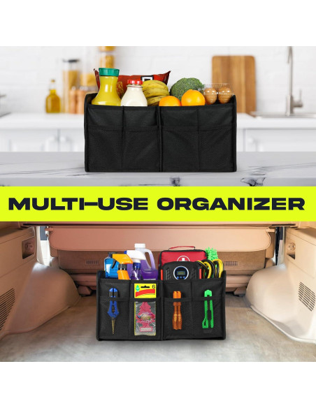 Organizador de Maletero FORTEM 50L Plegable Beige para SUV