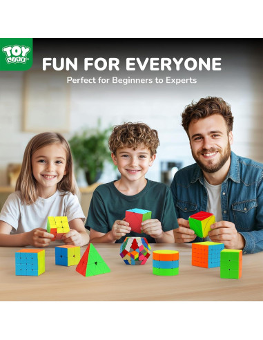 Conjunto de Cubos Mágicos STEAM Life 10 Piezas - Rompecabezas