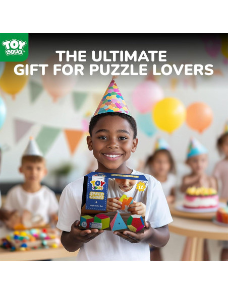 Conjunto de Cubos Mágicos STEAM Life 10 Piezas - Rompecabezas