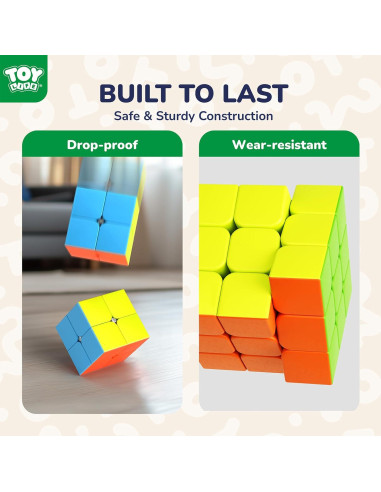 Conjunto de Cubos Mágicos STEAM Life 10 Piezas - Rompecabezas