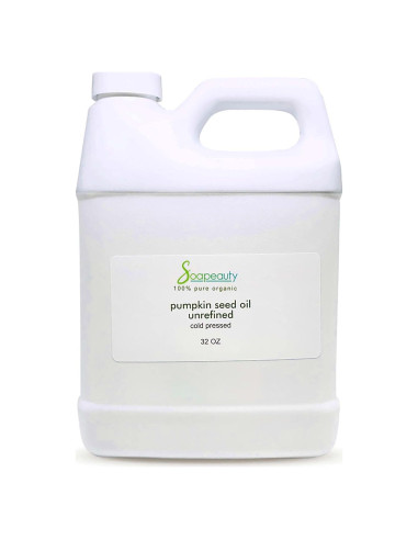 Aceite de Semilla de Calabaza Orgánico Soapeauty 0.91L Prensado en Frío