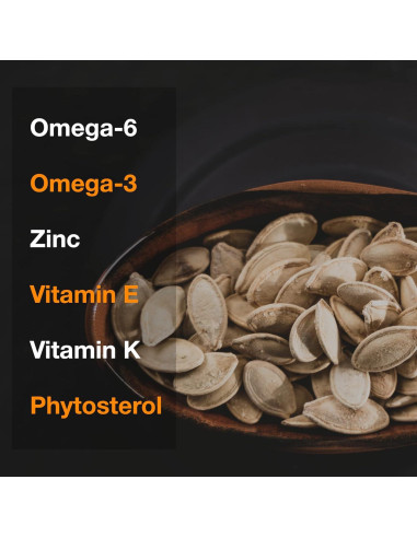 Aceite de Semilla de Calabaza Orgánico Soapeauty 0.91L Prensado en Frío