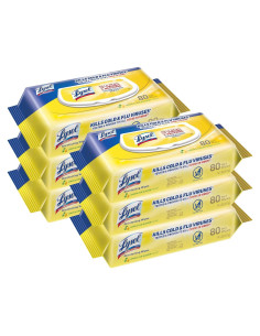 Toallitas Desinfectantes Lysol 480 Unidades Multi-Superficie