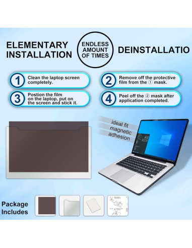 Protector de Pantalla Privada XinWoTuo 11.6" Antirreflejo