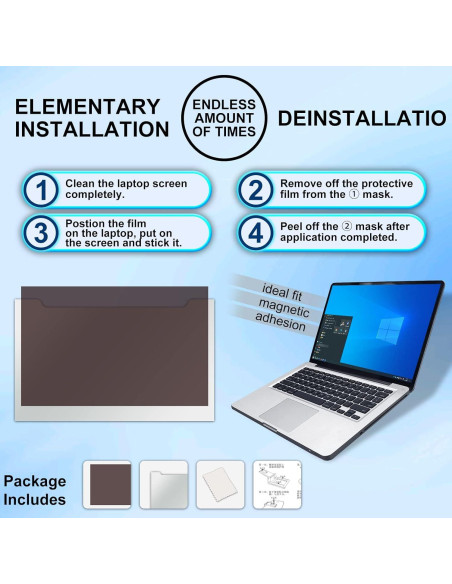 Protector de Pantalla Privada XinWoTuo 11.6" Antirreflejo