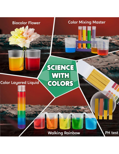 Kits de Ciencia Asombrosos JOYIN - 85 Experimentos STEM para Niños