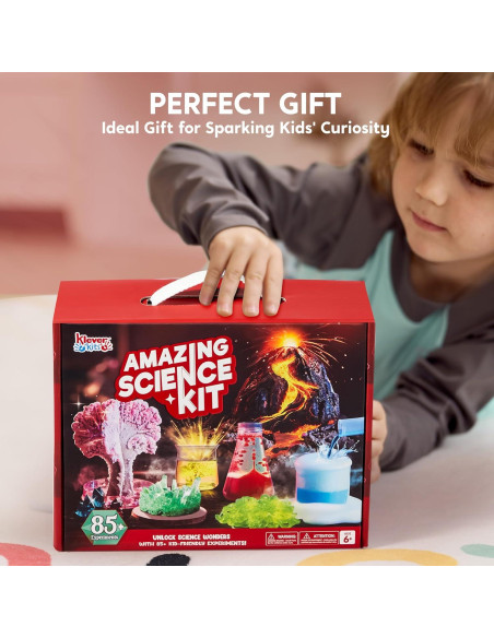 Kits de Ciencia Asombrosos JOYIN - 85 Experimentos STEM para Niños
