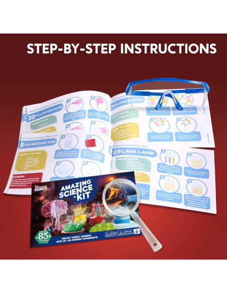 Kits de Ciencia Asombrosos JOYIN - 85 Experimentos STEM para Niños
