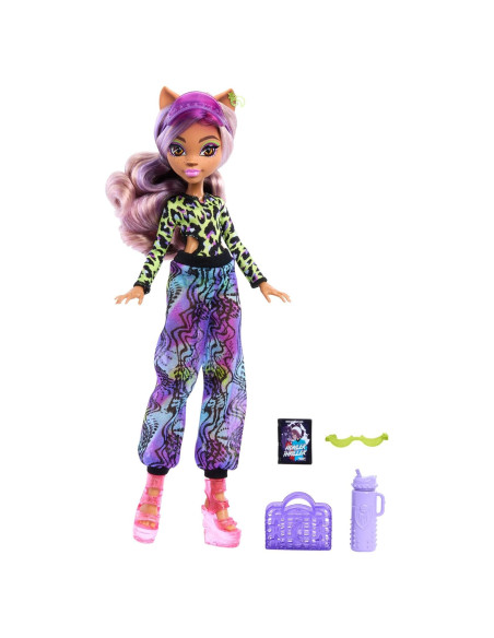 Muñeca Clawdeen Wolf Monster High Isla Scare-adise 15cm