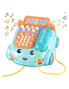 Teléfono de Juguete Musical para Bebés SHANTOU FANNI Azul