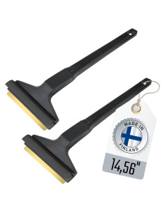 Raspador de Hielo Murska de Latón con Mango Largo - 2 Paquete