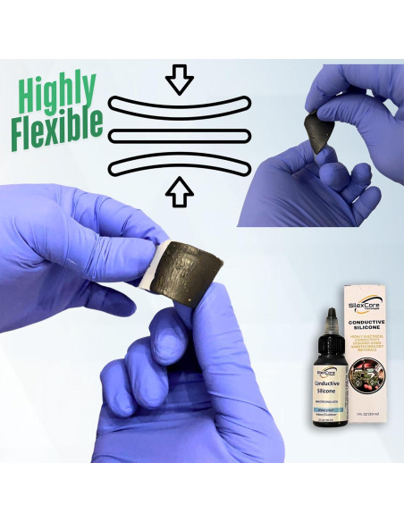Silicona Conductiva SilexCore 28.35 ml - Impermeable y Flexible