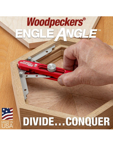 Herramienta de Ángulo Engle Woodpeckers 8.89 cm para Carpintería