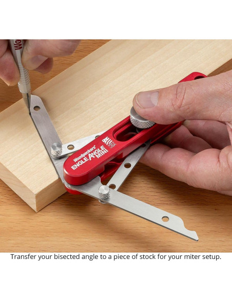 Herramienta de Ángulo Engle Woodpeckers 8.89 cm para Carpintería