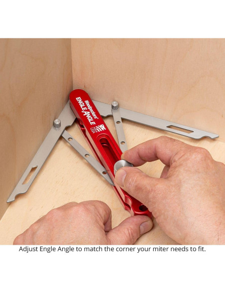 Herramienta de Ángulo Engle Woodpeckers 8.89 cm para Carpintería