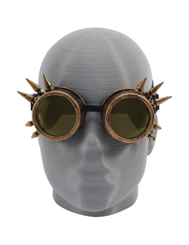 Gafas de protección steampunk Lelinta con 7 lentes intercambiables
