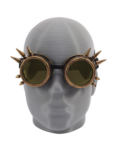 Gafas de protección steampunk Lelinta con 7 lentes intercambiables