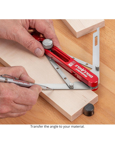 Herramienta de Ángulo Engle Woodpeckers 8.89 cm para Carpintería