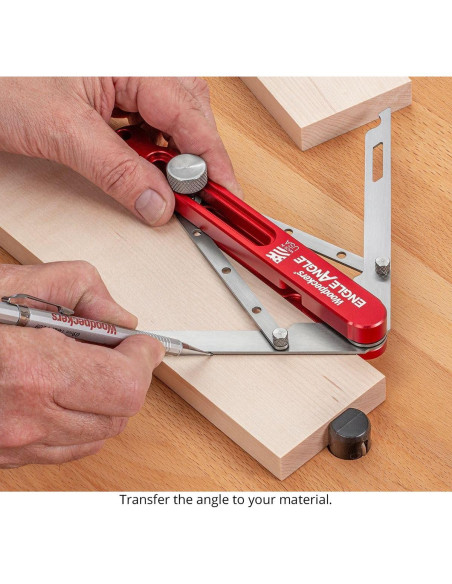 Herramienta de Ángulo Engle Woodpeckers 8.89 cm para Carpintería