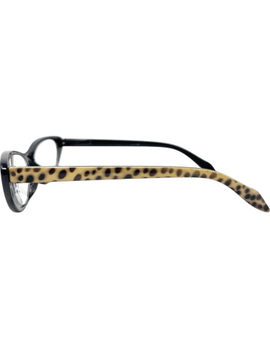 Gafas de Lectura Cat-Eye Audrey para Mujeres 2.25x - Negro Medianoche