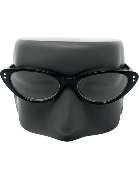 Gafas de Lectura Cat-Eye Audrey para Mujeres 2.25x - Negro Medianoche