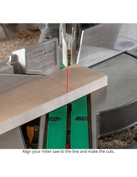 Herramienta de Ángulo Engle Woodpeckers 8.89 cm para Carpintería