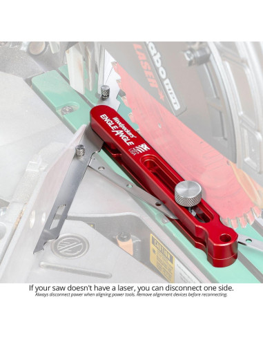 Herramienta de Ángulo Engle Woodpeckers 8.89 cm para Carpintería