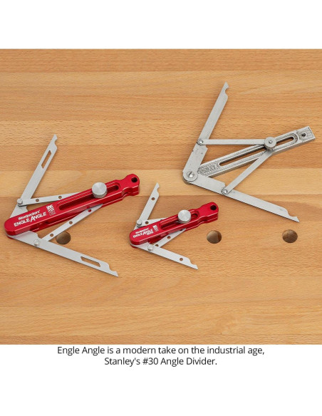 Herramienta de Ángulo Engle Woodpeckers 8.89 cm para Carpintería