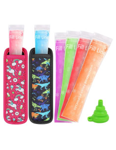 50 Bolsas Molde Paletas Amintiri + 2 Soportes Neopreno