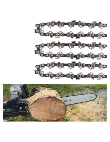 Cadena de Motosierra 10" R40 MUMUTIPS 40 Enlaces Semi-Cincel
