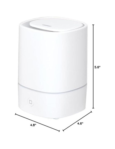 Difusor de Aroma Ultrasónico LED Pure Essential 150ml Blanco