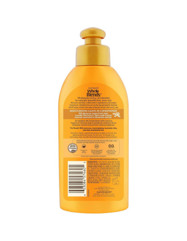 Acondicionador sin enjuague Garnier Whole Blends 150 ml - Aceite de Argán y Camelia