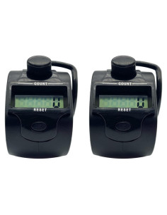 Contador Digital de Mano LEPEVNEY 5 Dígitos LCD Negro