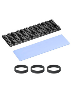 Disipador de Calor PATIKIL para SSD M.2 2280 - Aluminio Negro