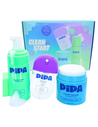 Paquete de Cuidado de la Piel para Niños Pipa - 3 Productos