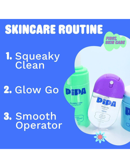 Paquete de Cuidado de la Piel para Niños Pipa - 3 Productos