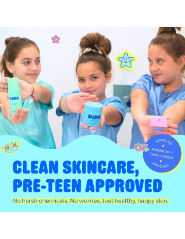 Paquete de Cuidado de la Piel para Niños Pipa - 3 Productos