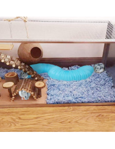 Túnel Plegable para Mascotas Hamiledyi 2 PCS 21 cm Azul 2