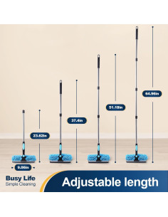 Limpiaparabrisas y Raspador 2-en-1 Yocada 165 cm Ajustable 2