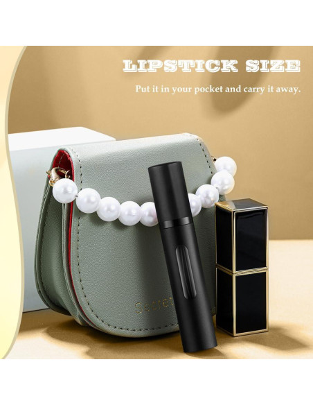 Atomizador de Perfume Rellenable DIOHIO 8ml A Prueba de Fugas