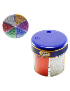 Classic Glitter Shaker 60g - 6 Colores para Manualidades