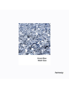 Purpurina Hemway Azul Azure 120g para Manualidades y Resina 2