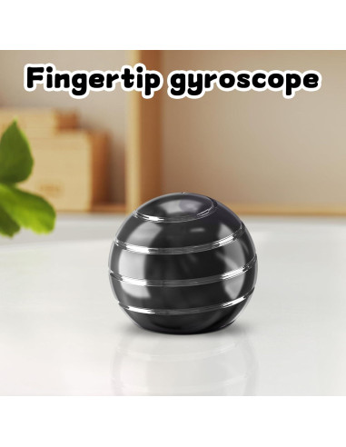 Juguete Cinético Antiestrés Kryfa para Escritorio Negro 3.99 cm