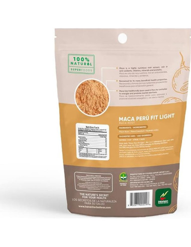 Polvo de Maca Tri-Color FitLight 100g - Energizante Natural