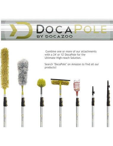 Poste Telescópico DOCA 1.52-3.66m + Plumero Telarañas