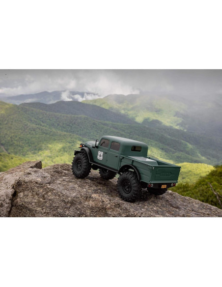 Camión RC Axial SCX24 Dodge Power Wagon Verde 1/24 RTR